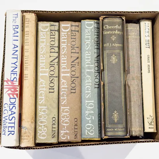 Eight Assorted Biographical Works