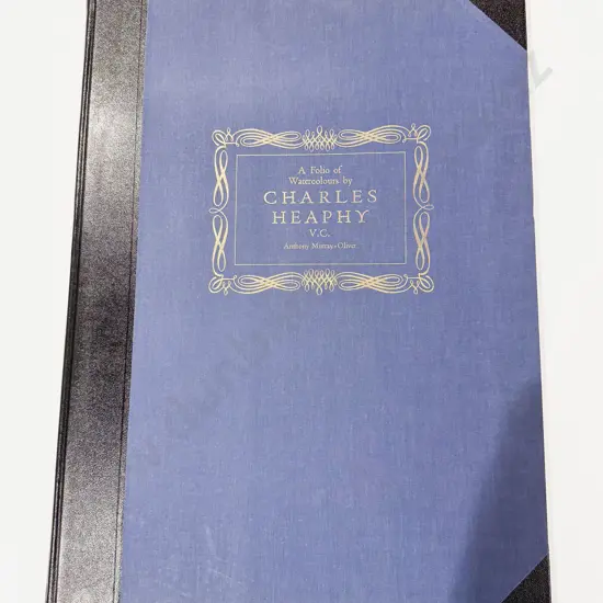 Facsimile Edition Folio of Watercolours by Charles Heaphy