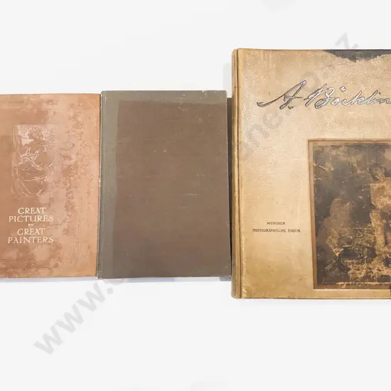 Three Vintage Art History Volumes with Plates