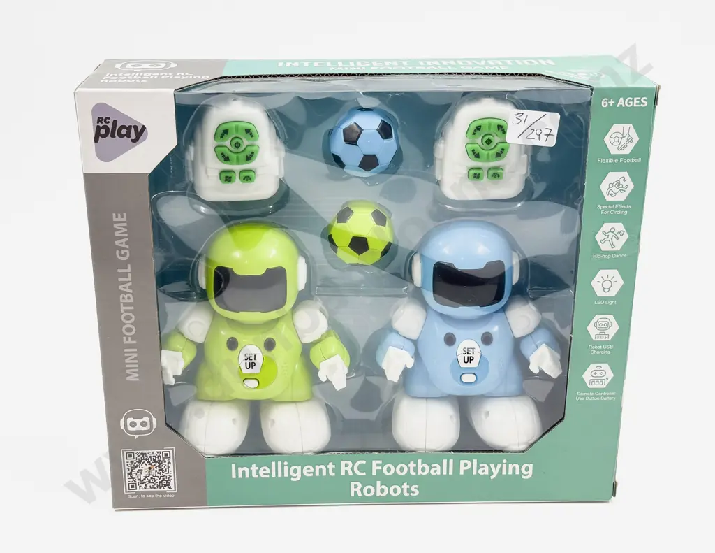 Mini Football Game - Intelligent RC Football Playing Robots Image 1++