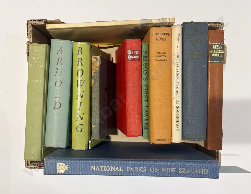 Box Of Mixed NZ & Literary Volumes Image 1++
