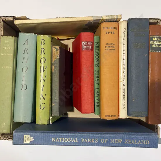 Box Of Mixed NZ & Literary Volumes