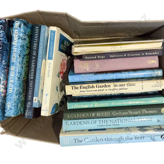 Boxed Qty of Assorted Gardening Volumes