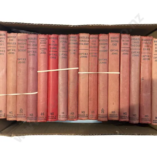 Box of Assorted Vintage Biggles