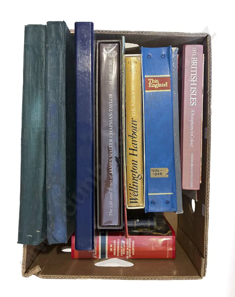 Box Large Format Volumes Including Judy Sears - James Walter Chapman-Taylor Image 1++