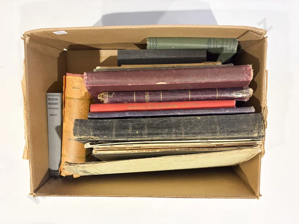 Boxed Qty Early C20th Bound Sheet Music Volumes Image 1++