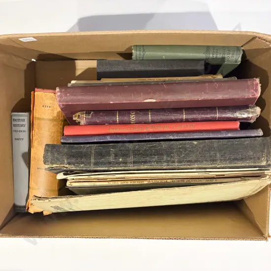 Boxed Qty Early C20th Bound Sheet Music Volumes