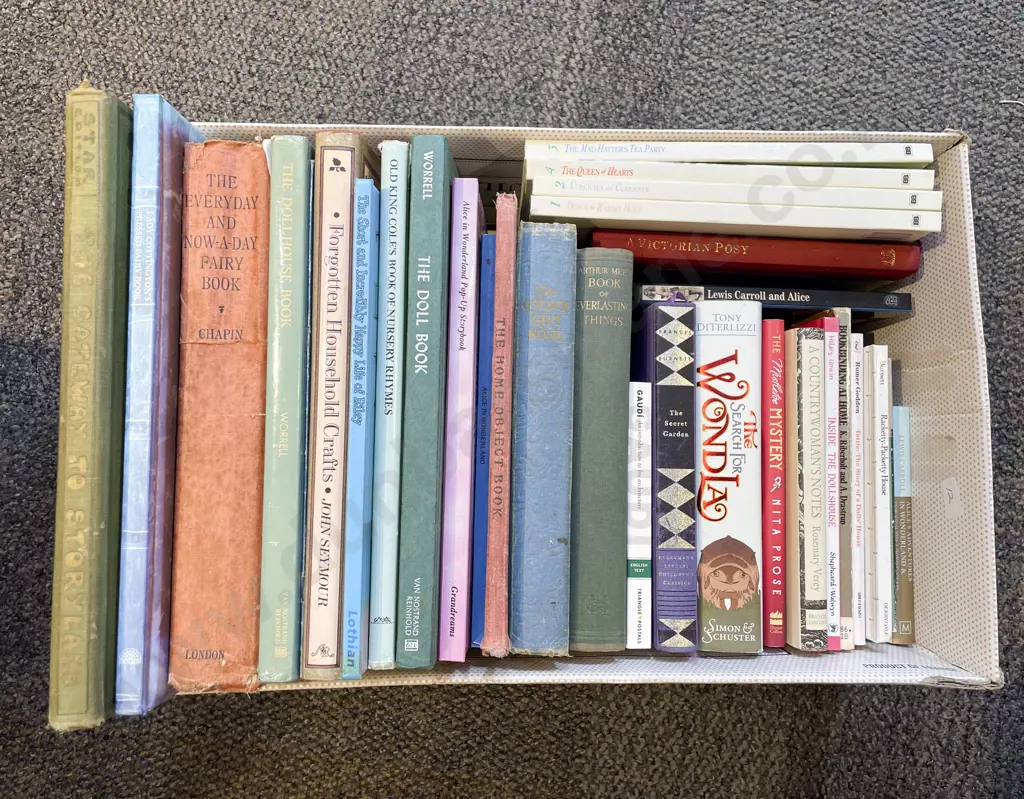 Box of Assorted Children's & Toy Related Books Image 1++