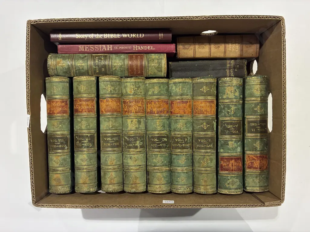 Set Chamber's Encyclopaedia Dated 1874 & Assorted Others Image 1++
