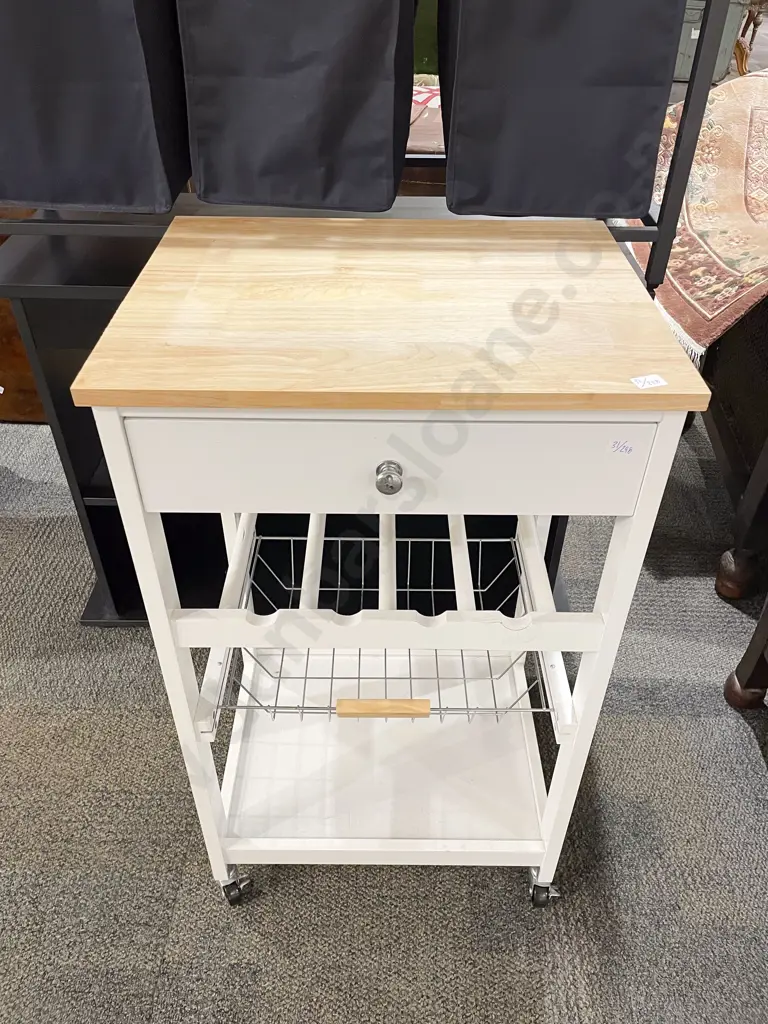 Four Tier Kitchen Trolley Image 1++