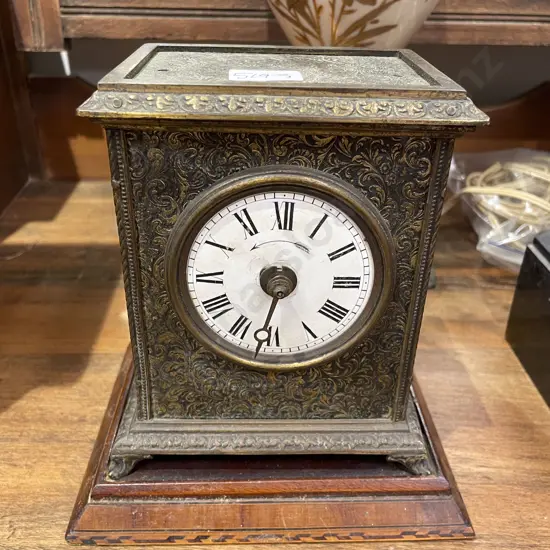 Brass Mantel Clock (Faults)