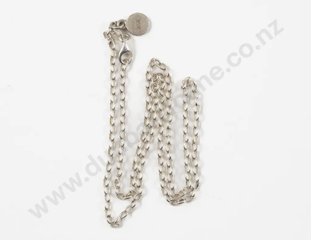 Karen Walker S/S Trace Link Neck Chain Image 1++
