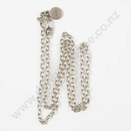 Karen Walker S/S Trace Link Neck Chain