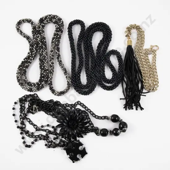 Four Costume Jewellery Fancy Necklaces