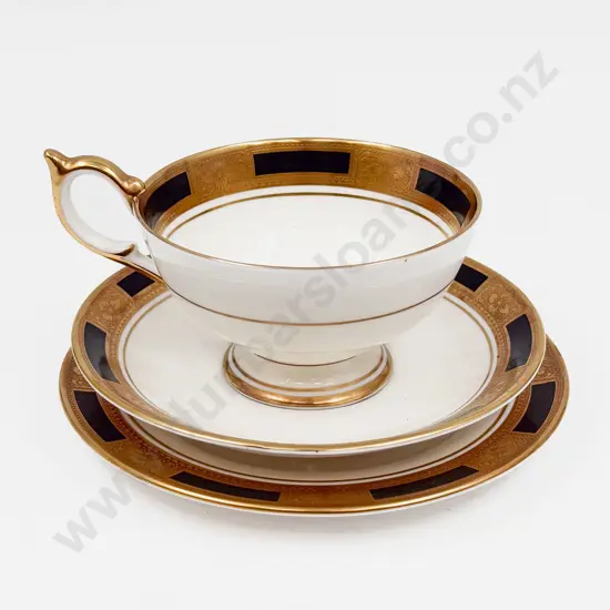 Aynsley "Empress" Pattern Tea Trio