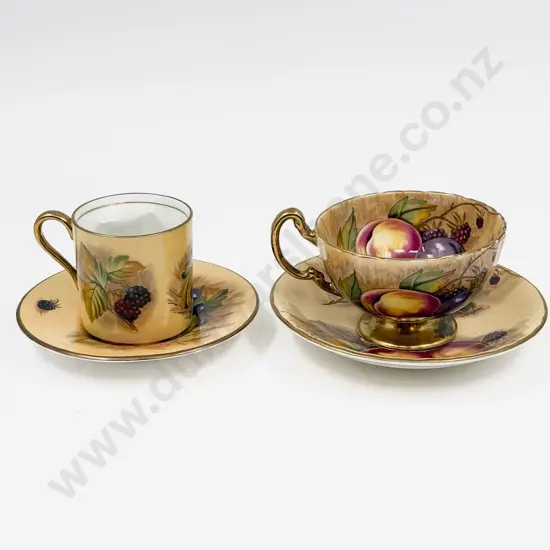 Ansley Coffee Can & Saucer together with Aynsley Cup & Saucer