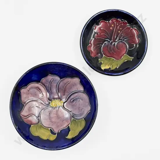 Two Small Moorcroft Dishes