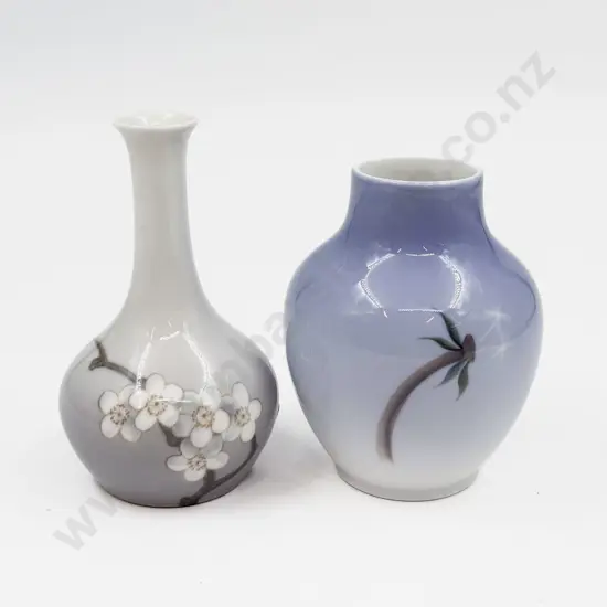 Royal Copenhagen Vase and B & G Vase