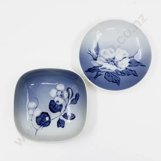 Two Royal Copenhagen Pin Dishes