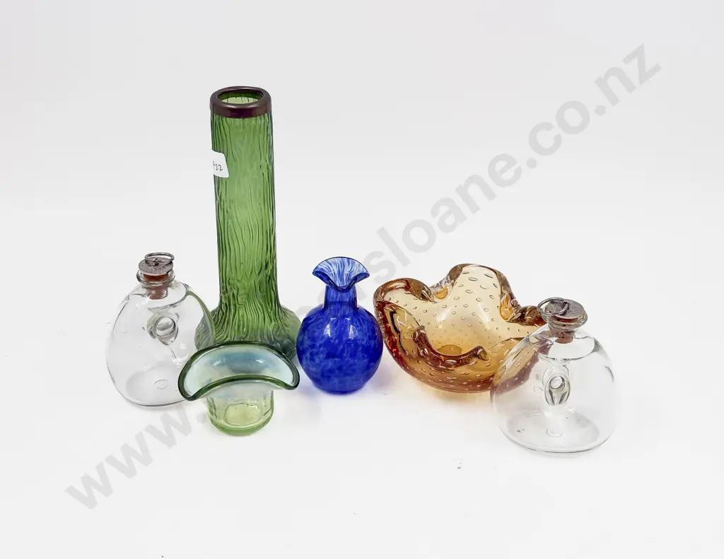 Three Pieces of Hoglund and Assorted Art Glass Image 1++