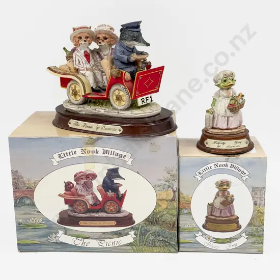 Two Boxed Little Nook Village Figures