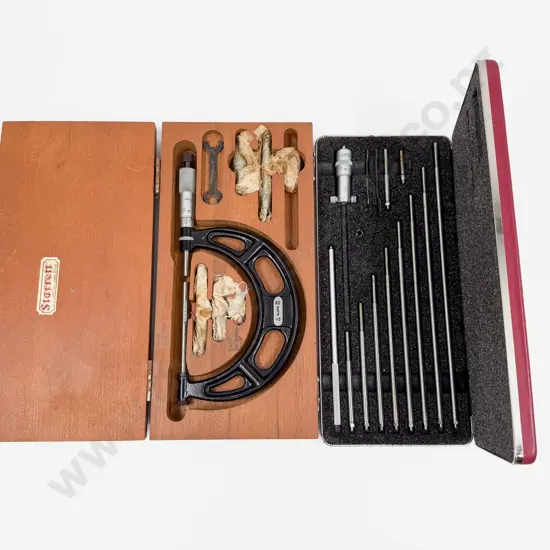 Boxed Starrett Micrometer Caliper & Other