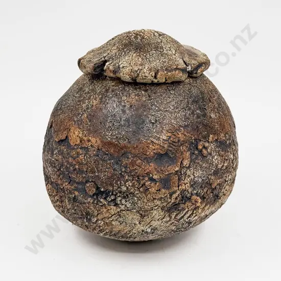 John Fuller Lidded Pottery Vase