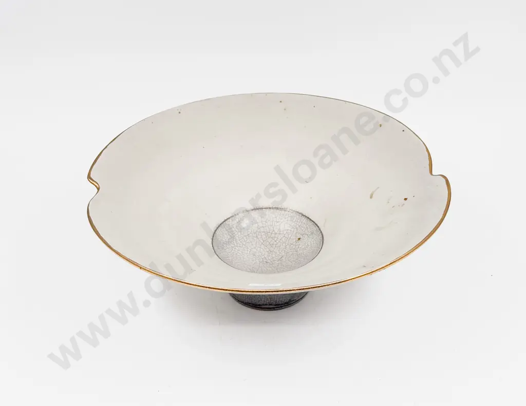 Kenneth Clark Pottery Pedestal Table Bowl Image 1++