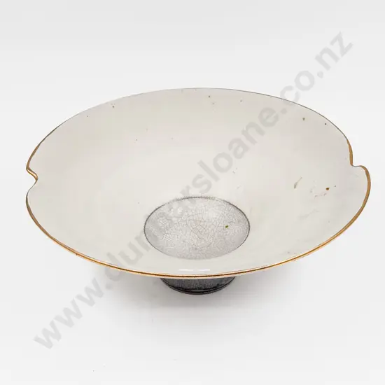 Kenneth Clark Pottery Pedestal Table Bowl