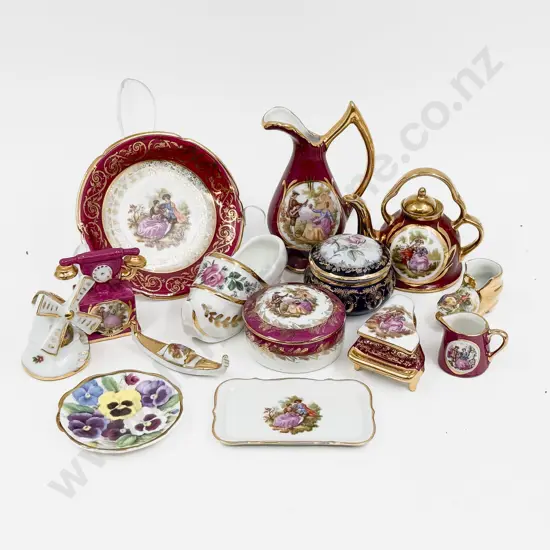 Small Box of Assorted Limoges