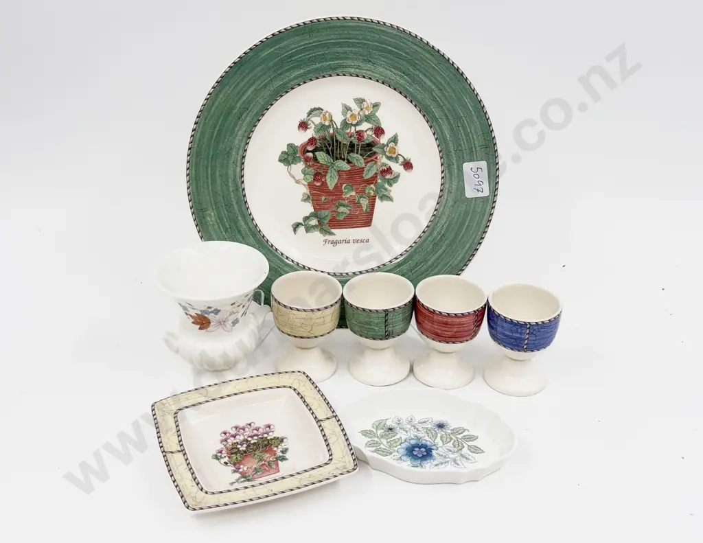 Qty of Assorted China incl Wedgwood Eggcups Image 1++