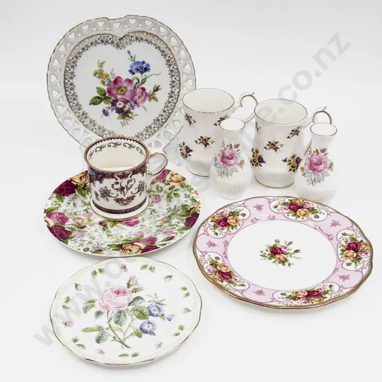 Small Qty of Assorted Fancy China