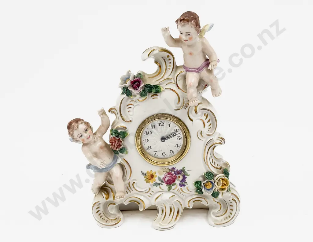 Dresden Mantel Clock Image 1++