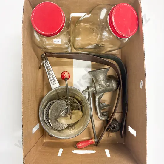 Box Qty of Assorted Vintage Kitchenalia