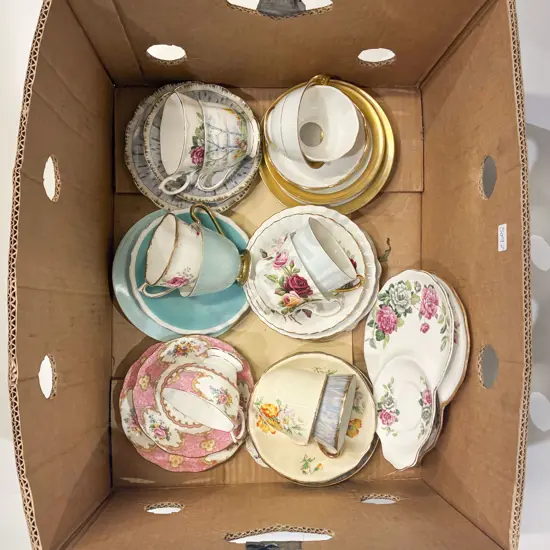 Box Qty of Assorted Fancy Tea China