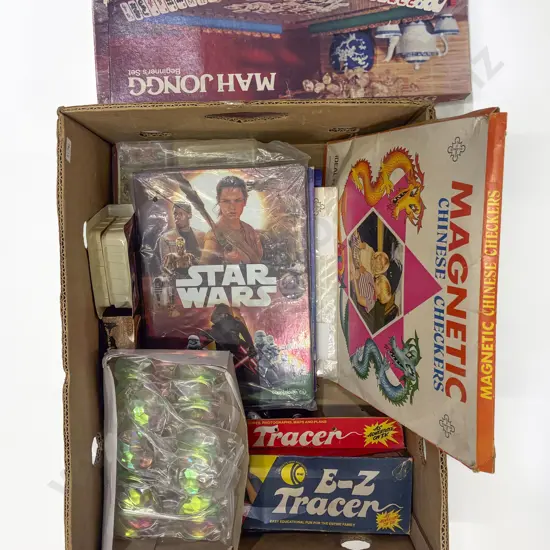 Box Qty of Assorted Games & Collectibles