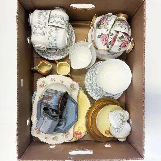 Box Qty of Assorted Fancy China etc