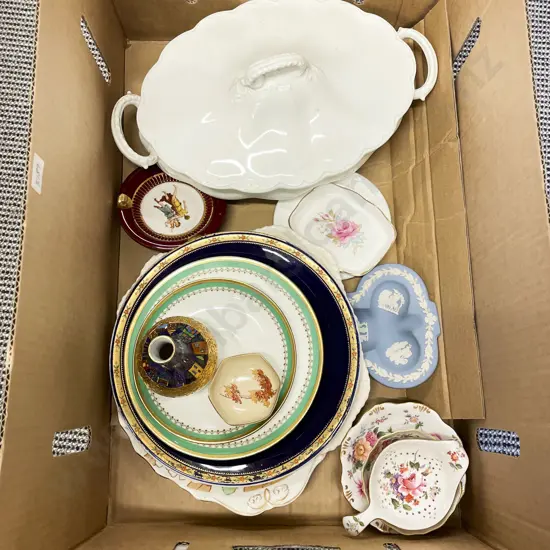 Box Qty of Assorted Fancy China incl RCD