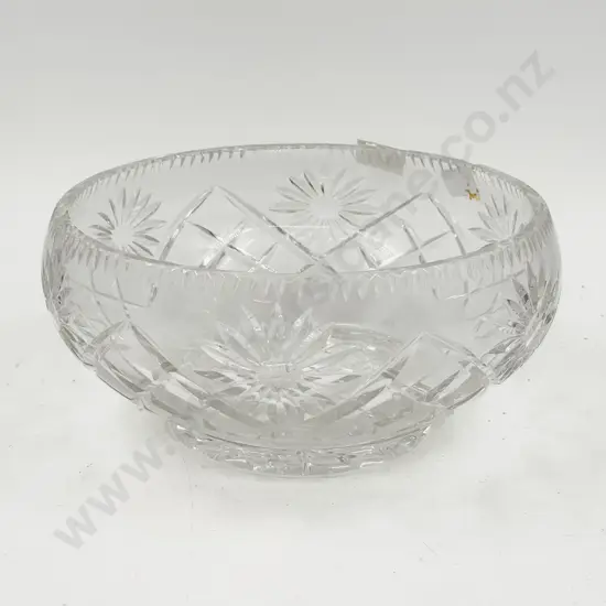 Crystal Pedestal Bowl