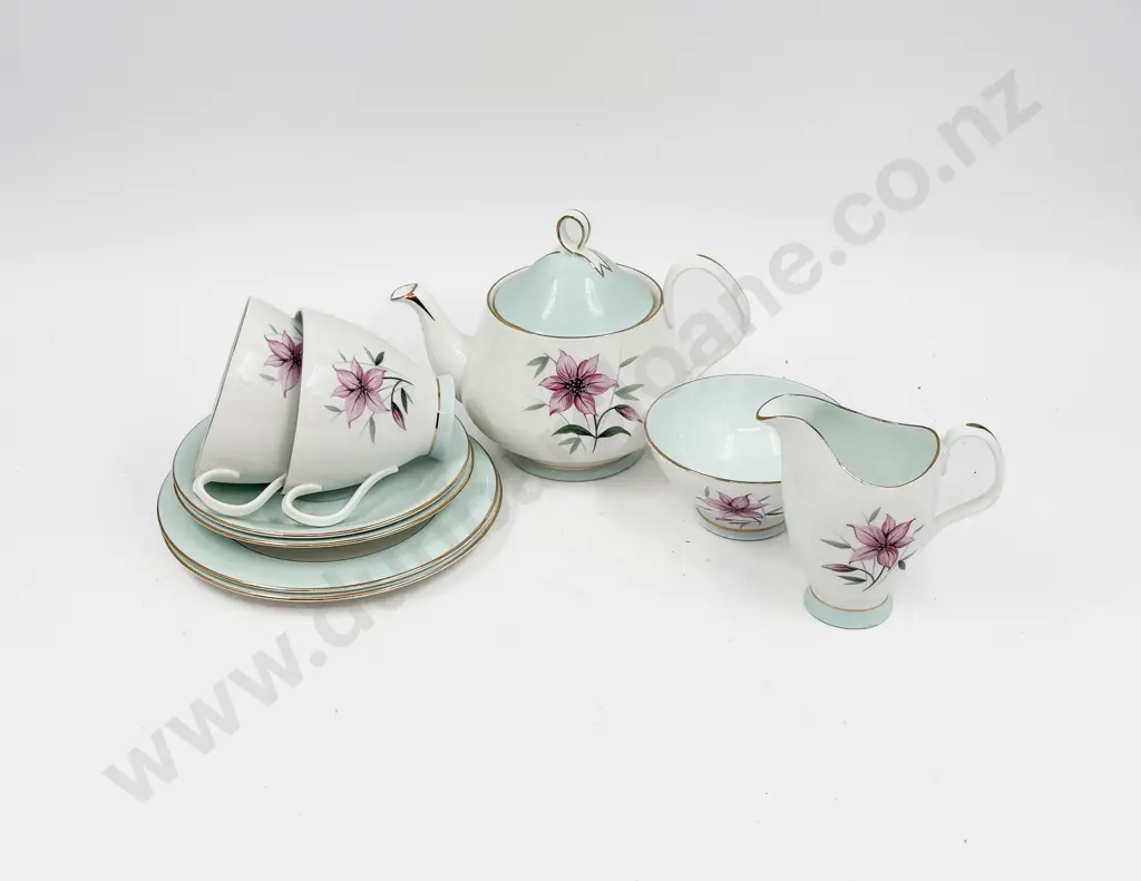 Royal Albert "Elfin" Pattern Tea for Two Set Image 1++