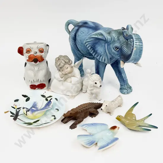Qty of Assorted Animal Ornaments etc