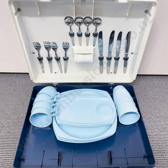 Vintage Boxed Picnic Set