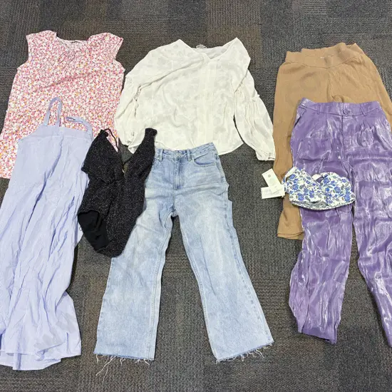 Box Qty of Assorted Clothing