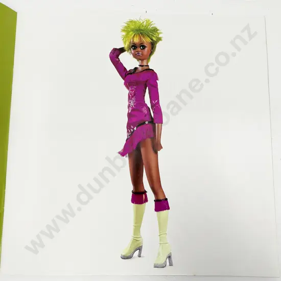 C2002 Boxed Jan McLean New Bisque Doll Nikita Ltd Ed 270/3500 84cm