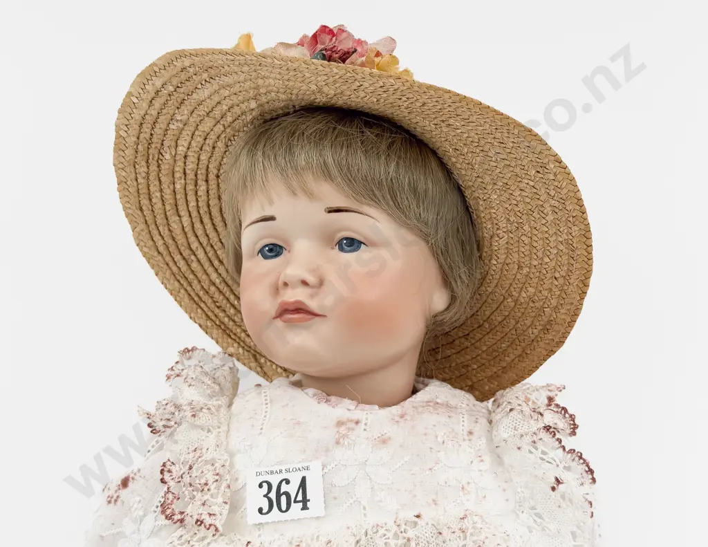 New Bisque K*R 114 Character Doll 56cm Image 1++