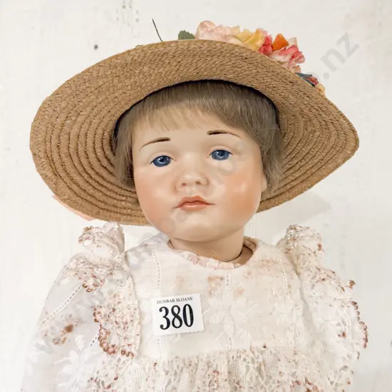 New Bisque K*R 114 Character Doll 56cm