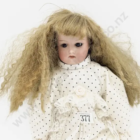 Antique Armand Marseille Bisque Shoulder Plate Doll 39cm