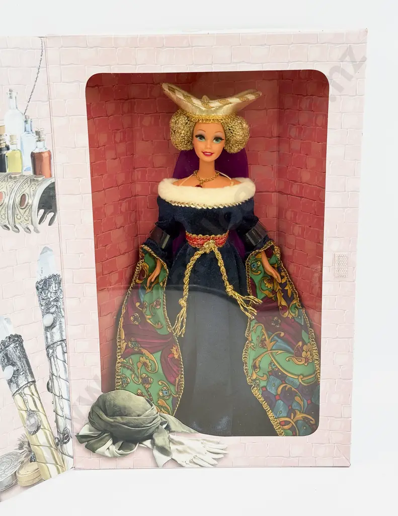 Boxed Barbie Medieval Lady Image 1++