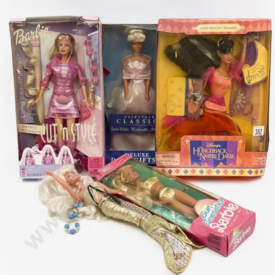 Boxed and Unboxed Barbie with Teen Doll Play Set