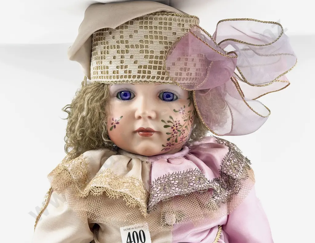 New Bisque Character Doll 68cm Image 1++
